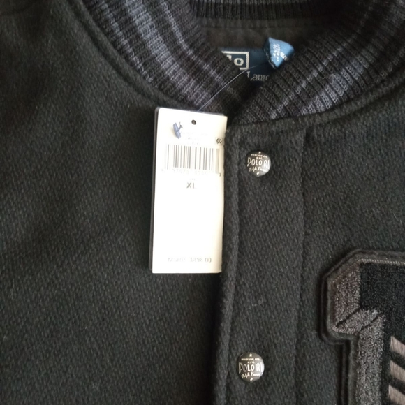 Polo Ralph Lauren Letterman Jacket - Picture 5 of 8